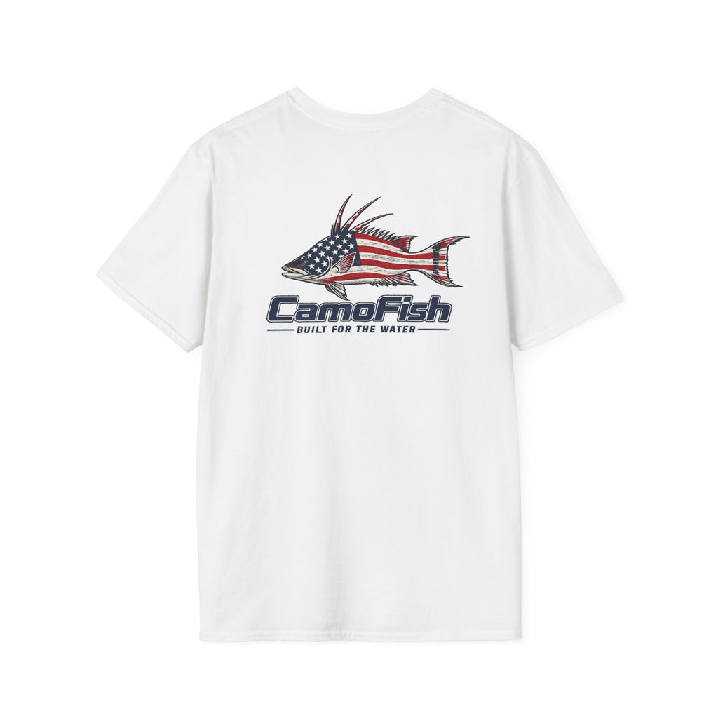 Patriotic Hogfish Tee