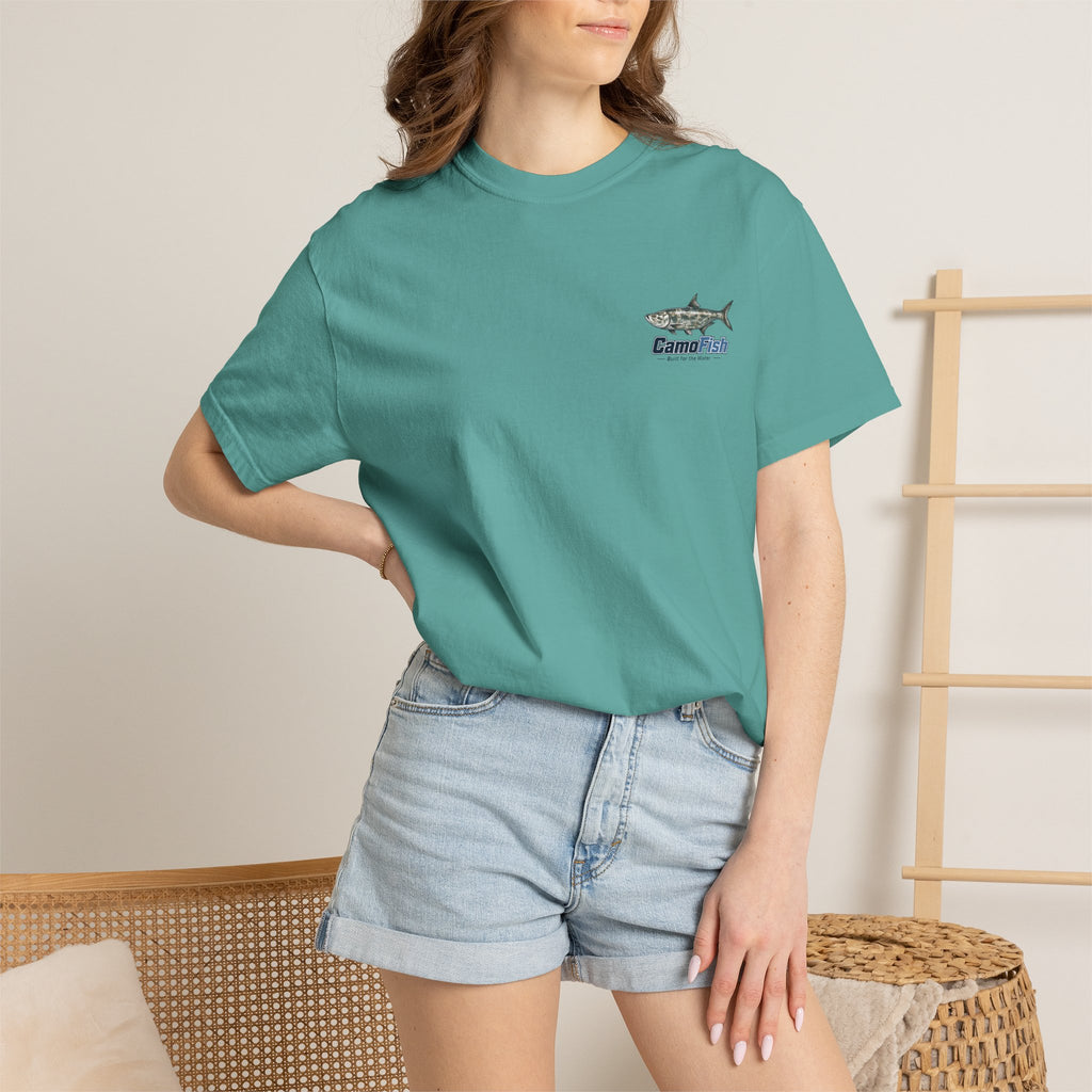CamoFish Tarpon T-Shirt — CamoFish "Built for the Water" Graphic Tee