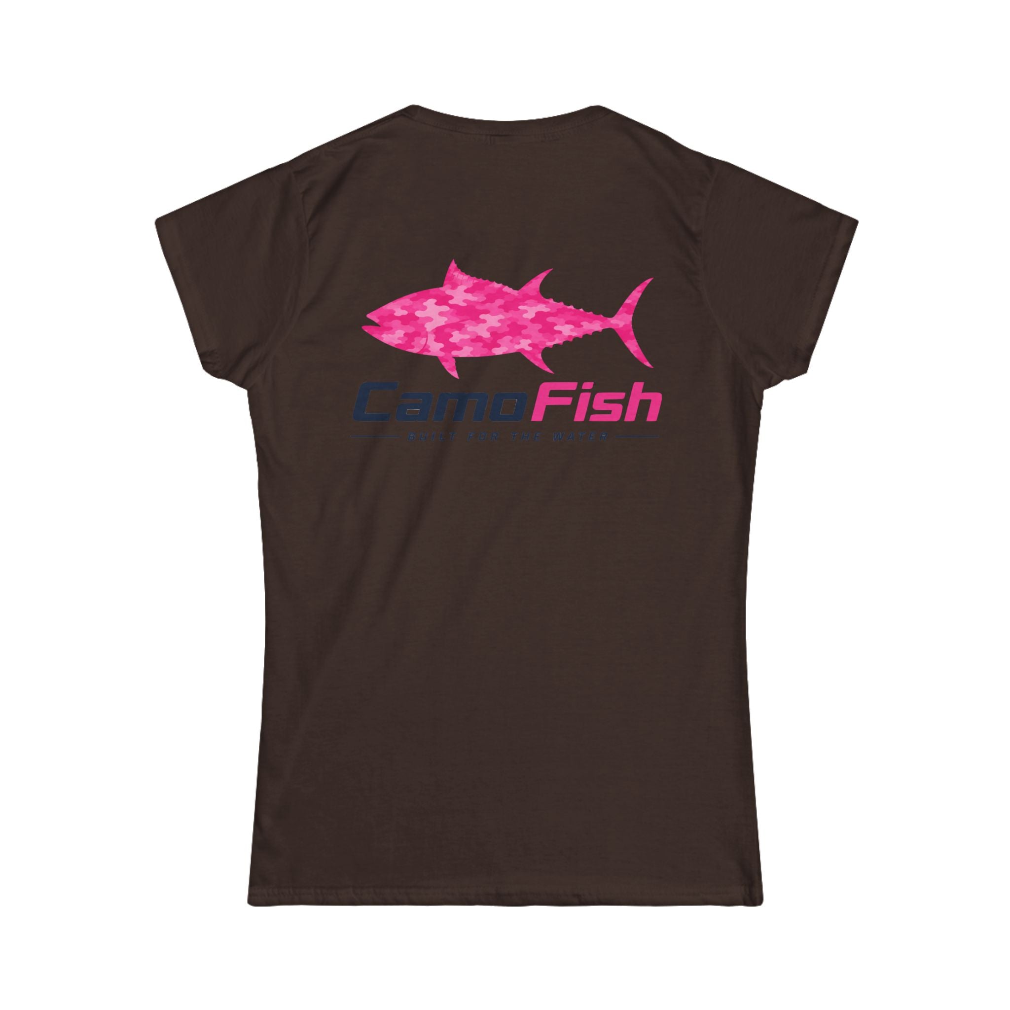 Pink Camo Tuna Women's T-Shirt