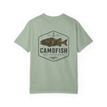 CamoFish Logo Fishing Tee — Soft Cotton Outdoor Gear T-Shirt for Anglers
