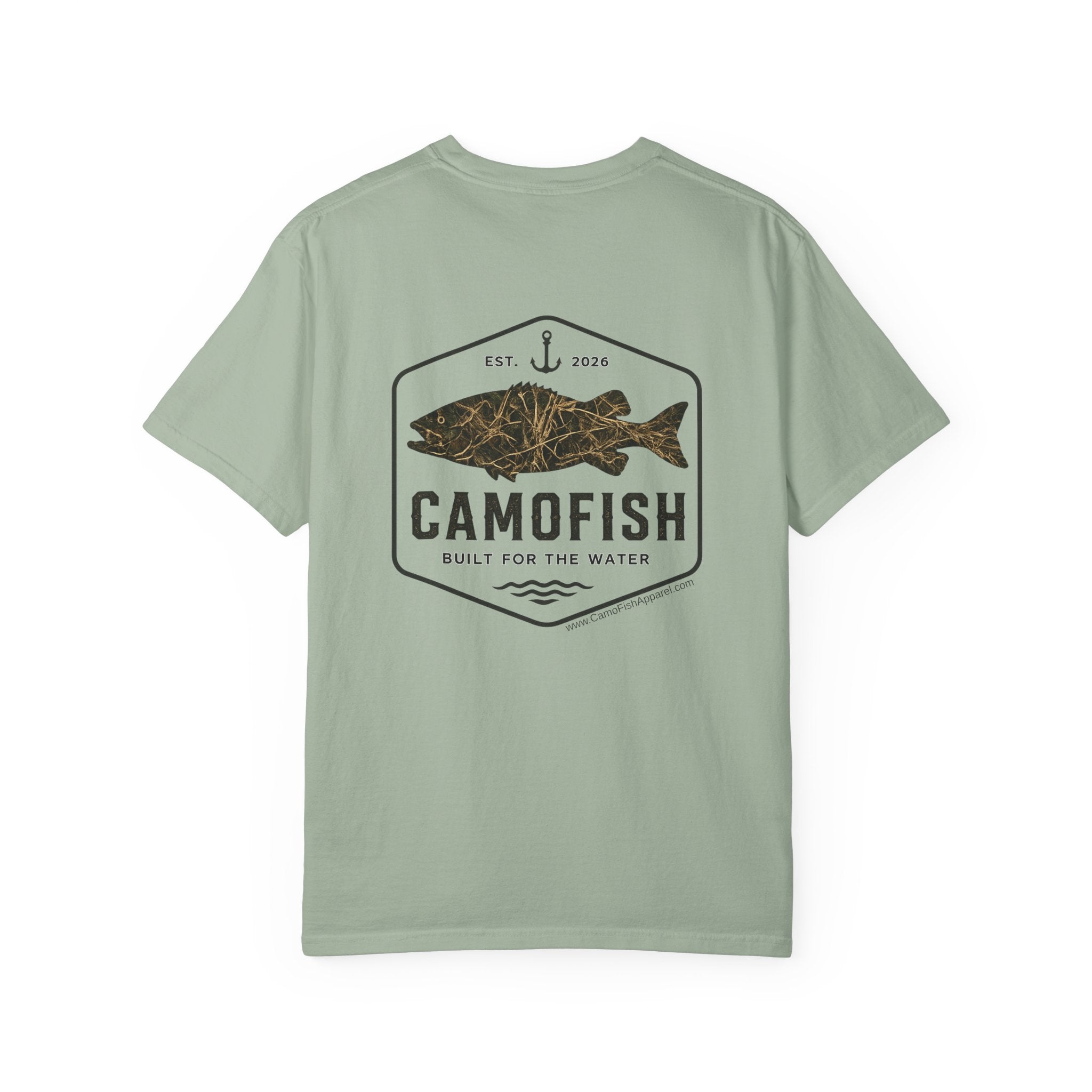 Camo Fishing Tee — Outdoor Gear T-Shirt for Anglers