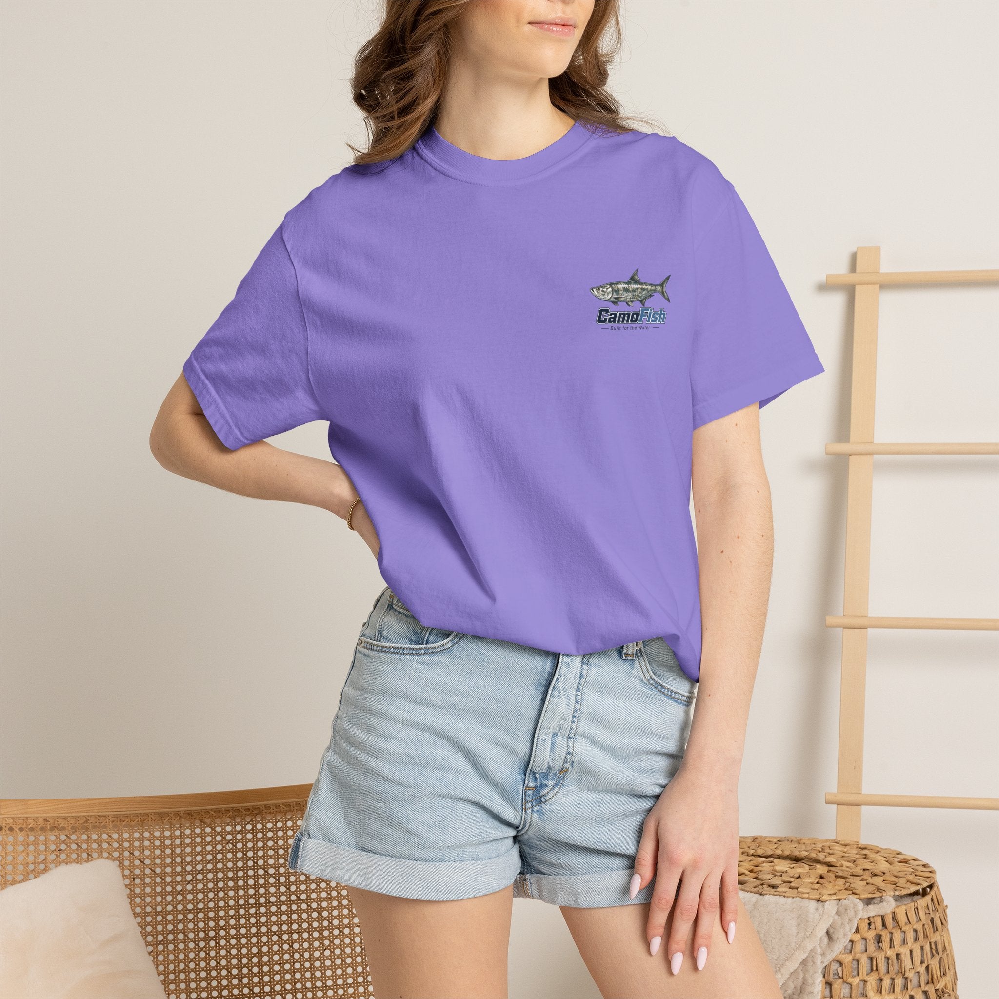 CamoFish Tarpon T-Shirt — CamoFish "Built for the Water" Graphic Tee