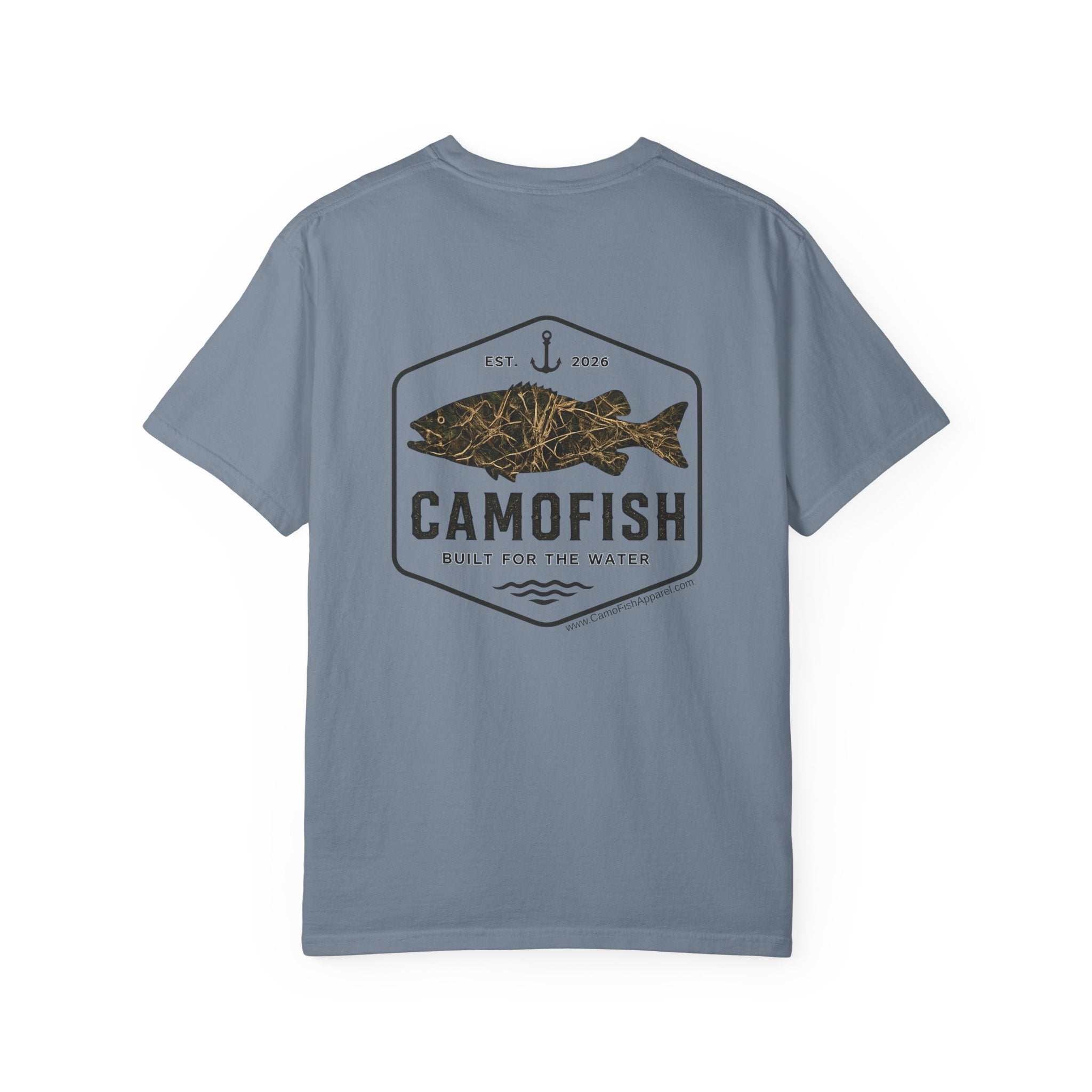 Camo Fishing Tee — Outdoor Gear T-Shirt for Anglers