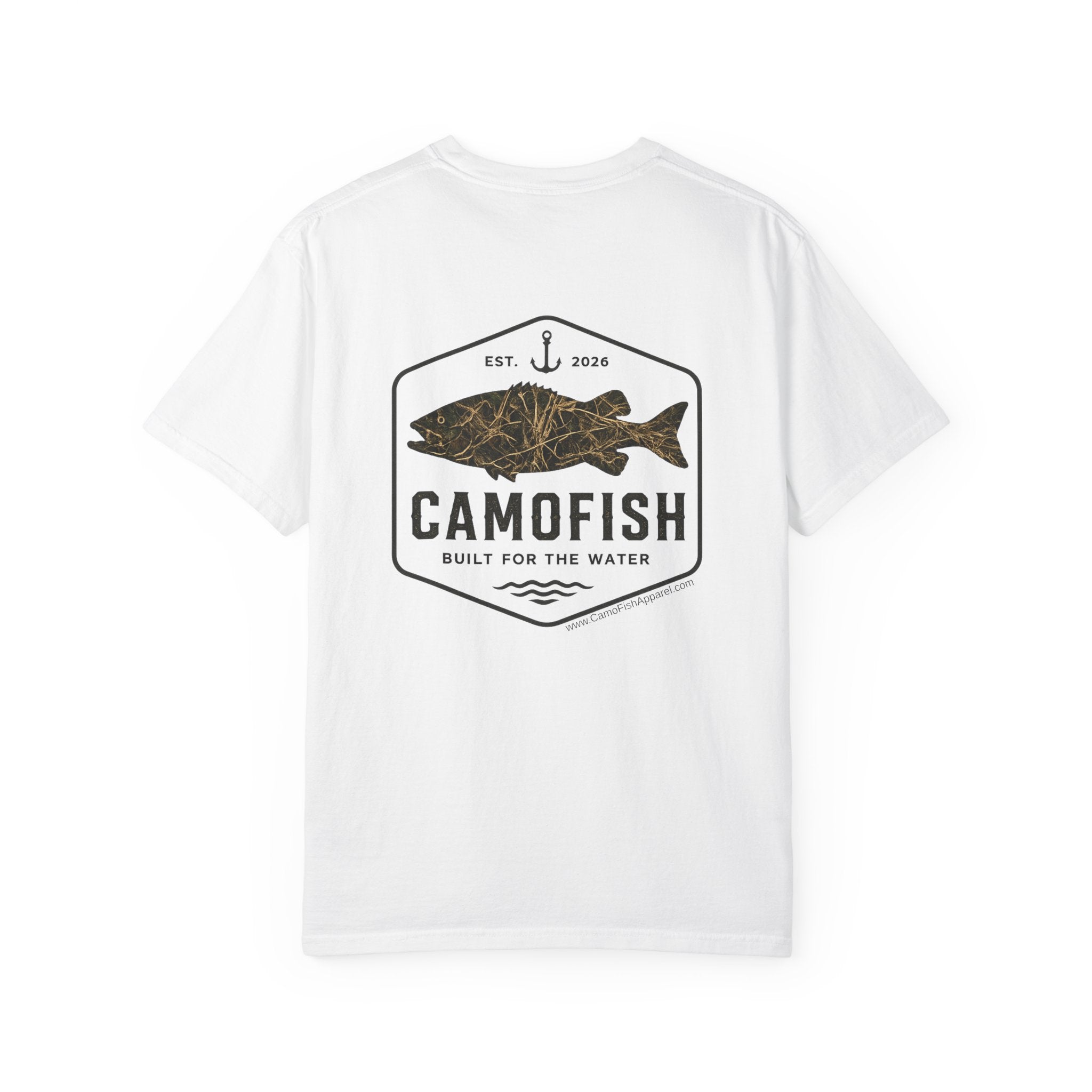 Camo Fishing Tee — Outdoor Gear T-Shirt for Anglers