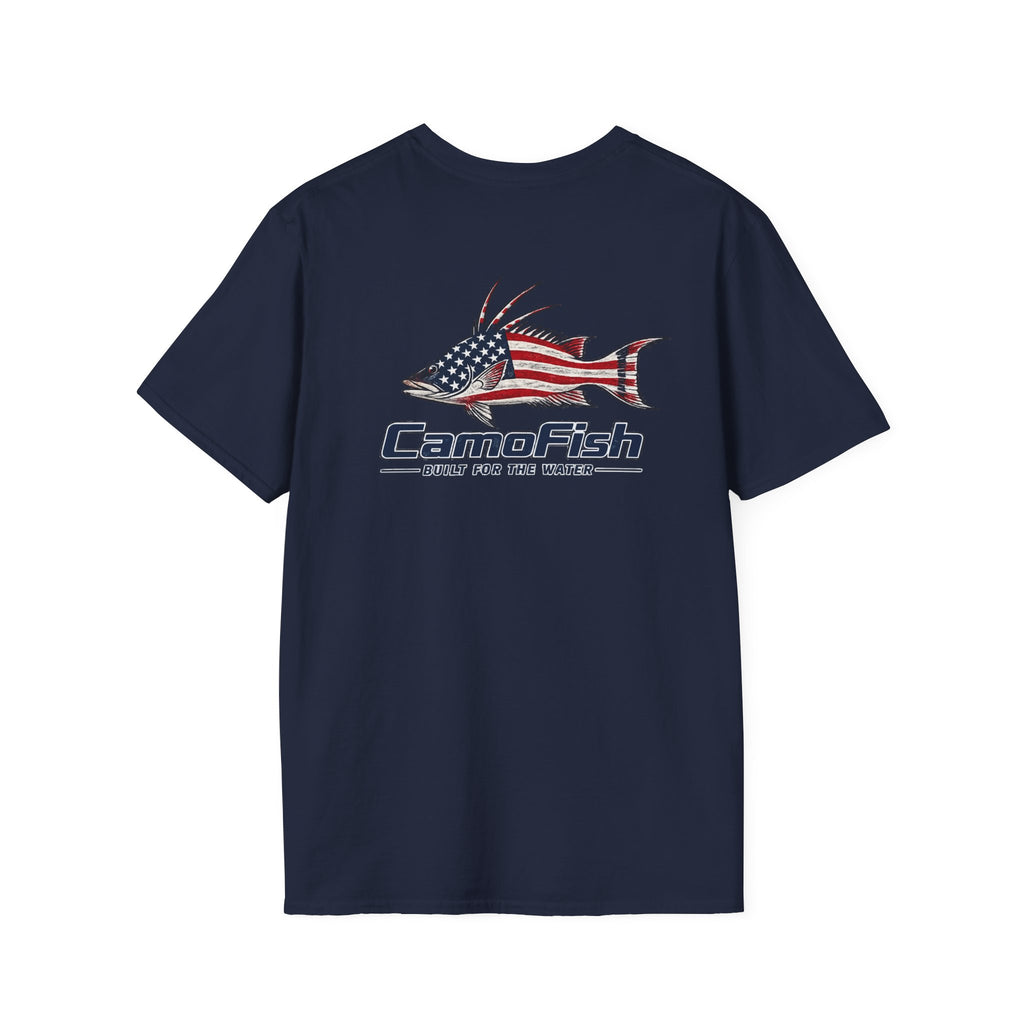 Patriotic Hogfish Tee