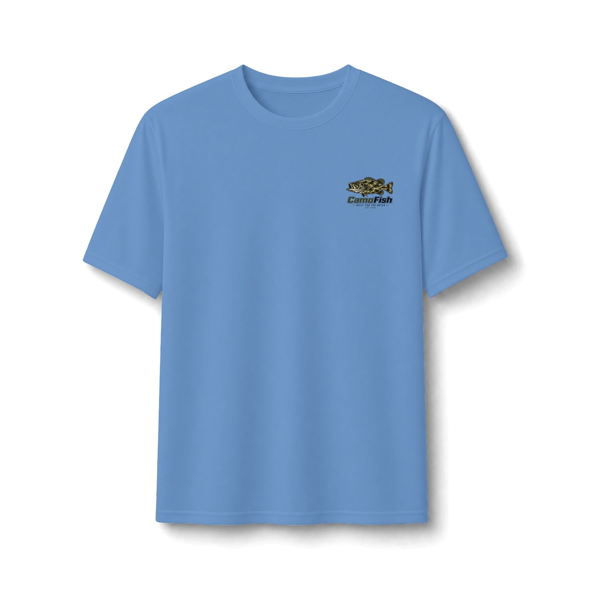 CamoFish Largemouth Bass Performance Tee – Built for the Water Fishing Shirt