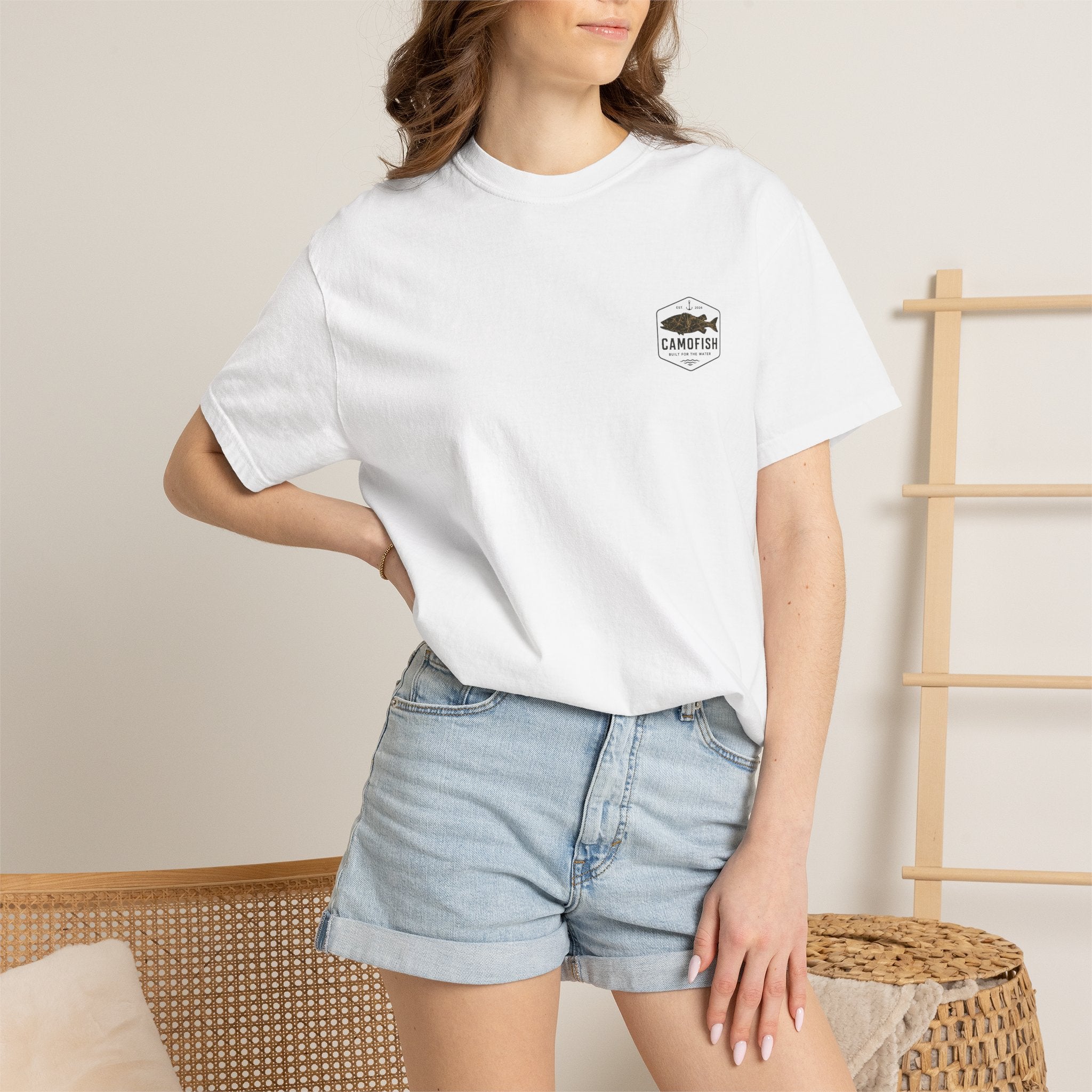 Camo Fishing Tee — Outdoor Gear T-Shirt for Anglers