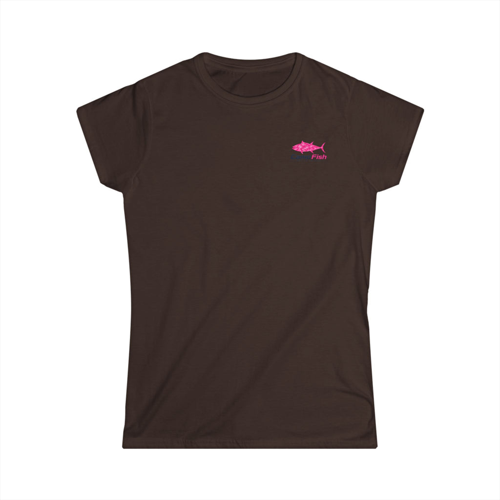 Pink Camo Tuna Women's T-Shirt
