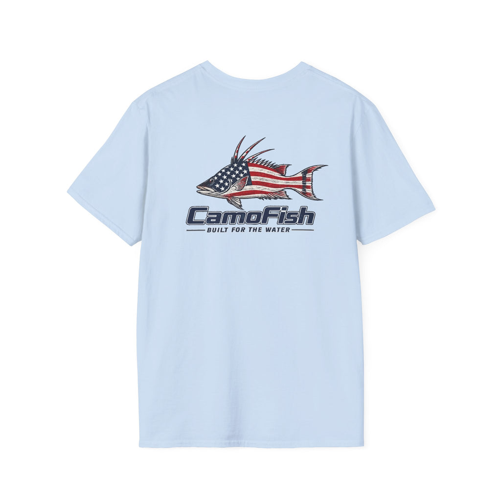 Patriotic Hogfish Tee