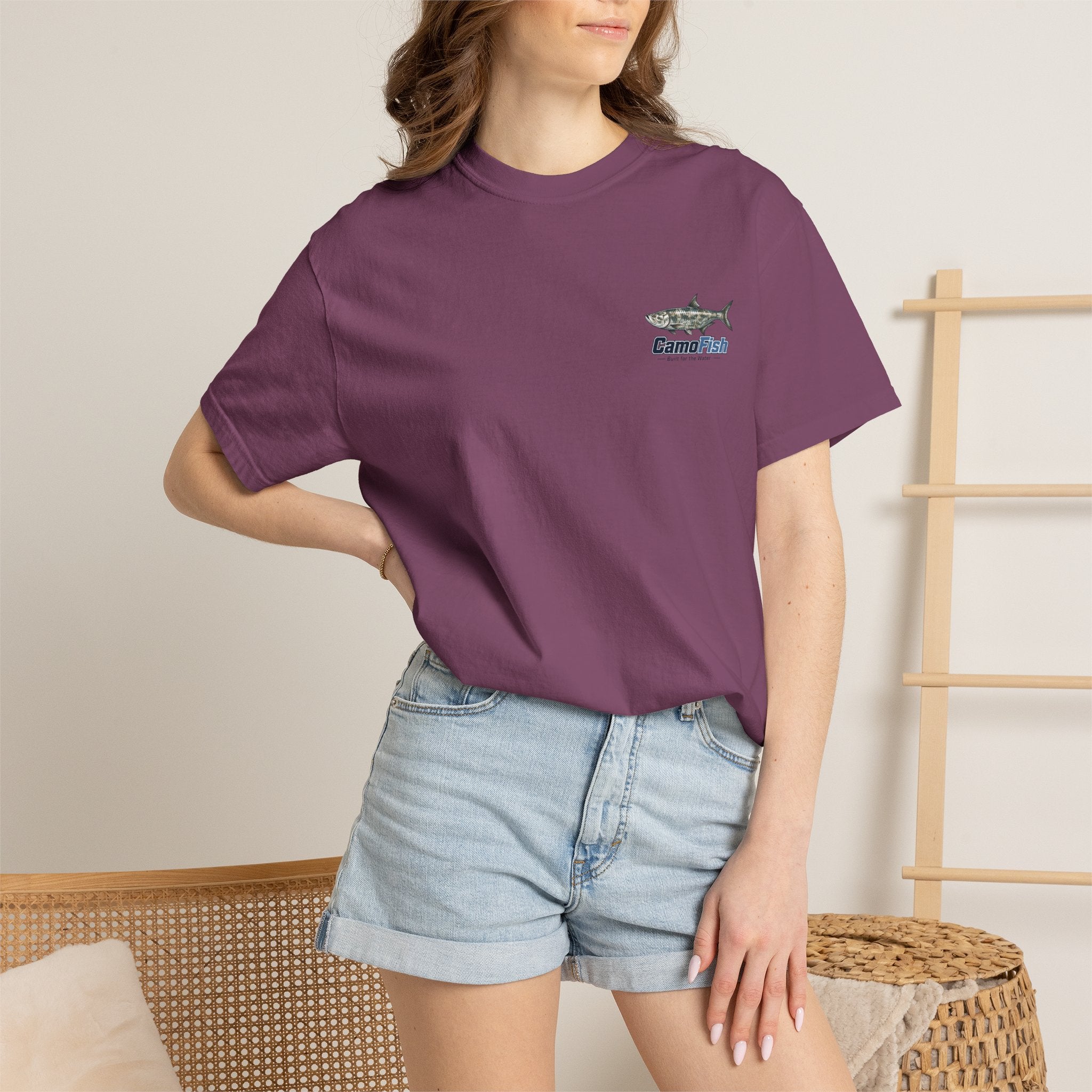 CamoFish Tarpon T-Shirt — CamoFish "Built for the Water" Graphic Tee