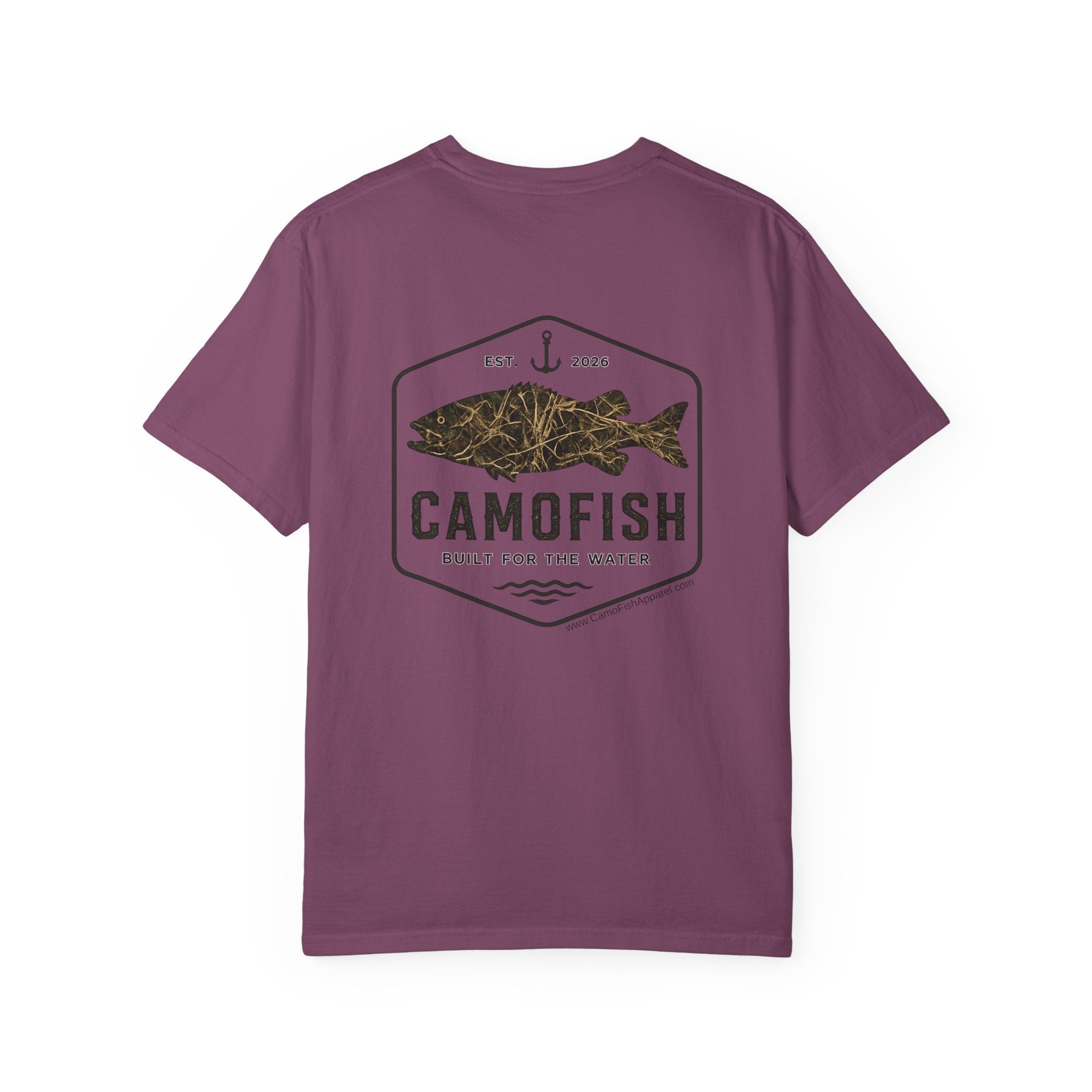 Camo Fishing Tee — Outdoor Gear T-Shirt for Anglers