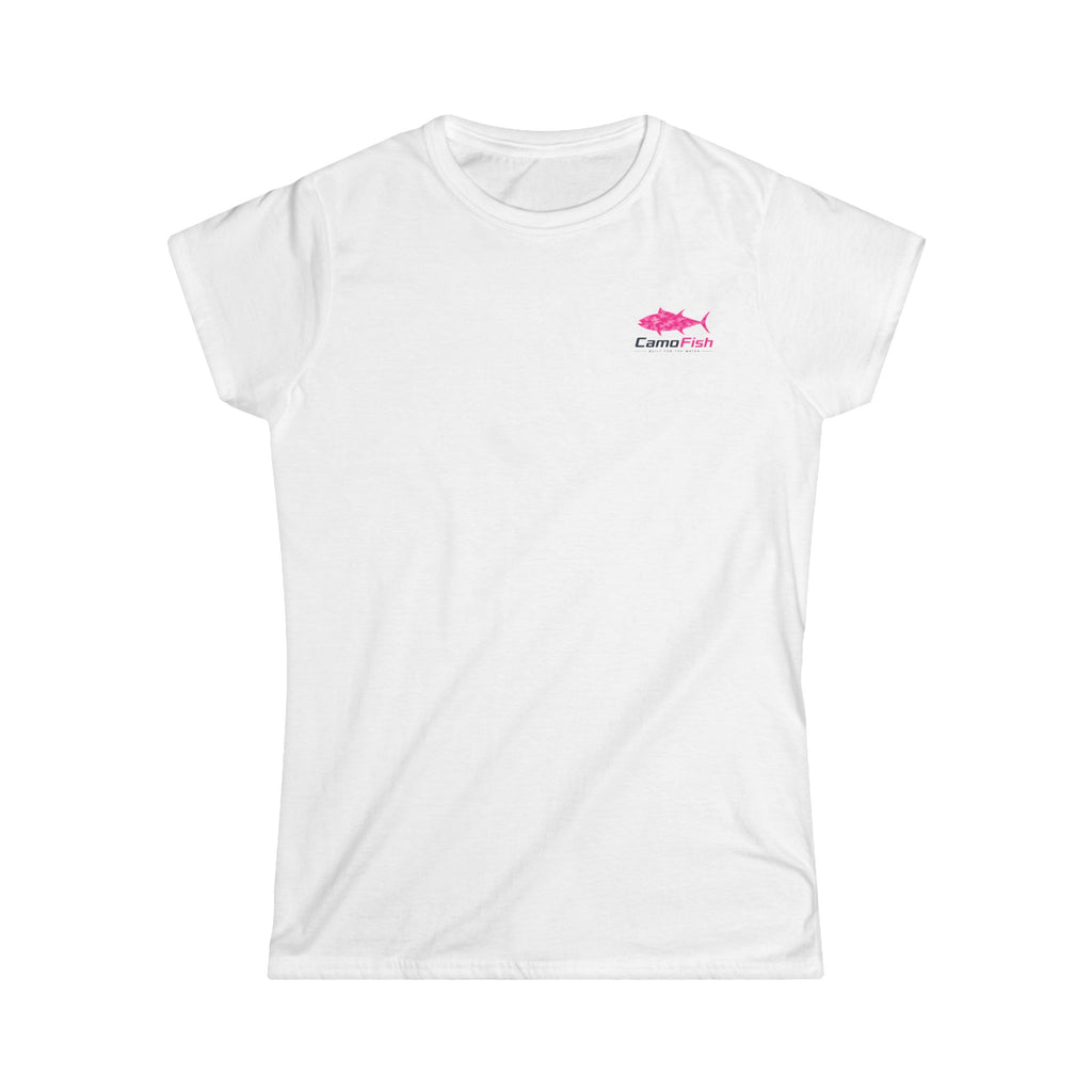 Pink Camo Tuna Women's T-Shirt