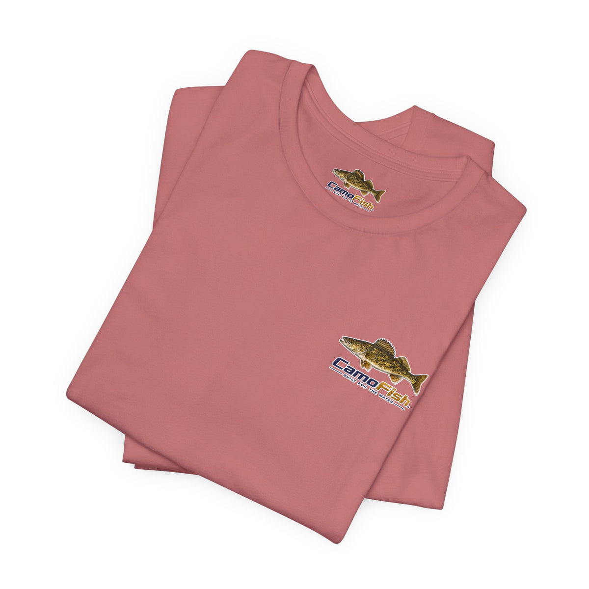 CamoFish Walleye Fishing T‑Shirt — Built for the Water
