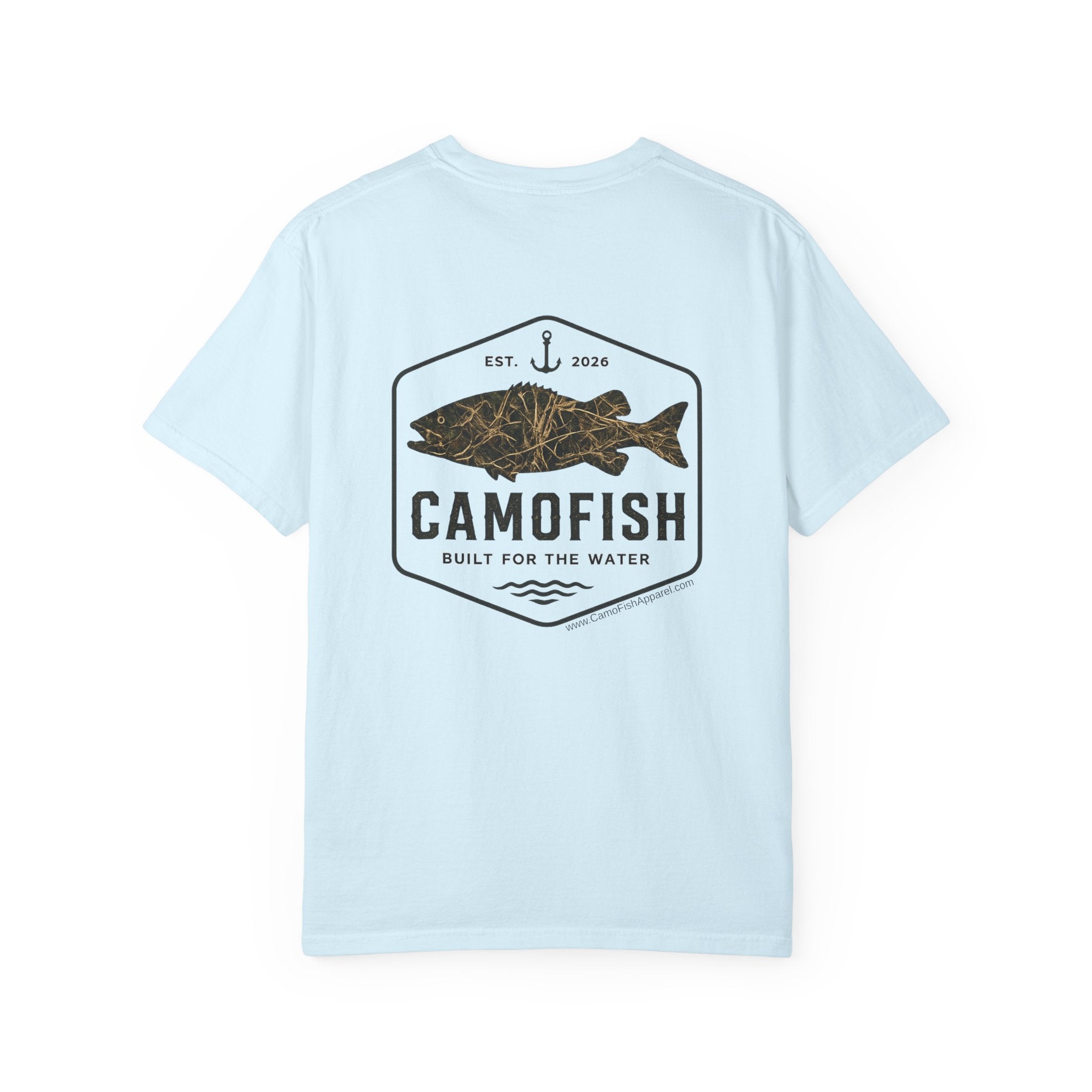 Camo Fishing Tee — Outdoor Gear T-Shirt for Anglers