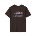 CamoFish Patriotic Hogfish T-Shirt — Casual Fishing Graphic Tee