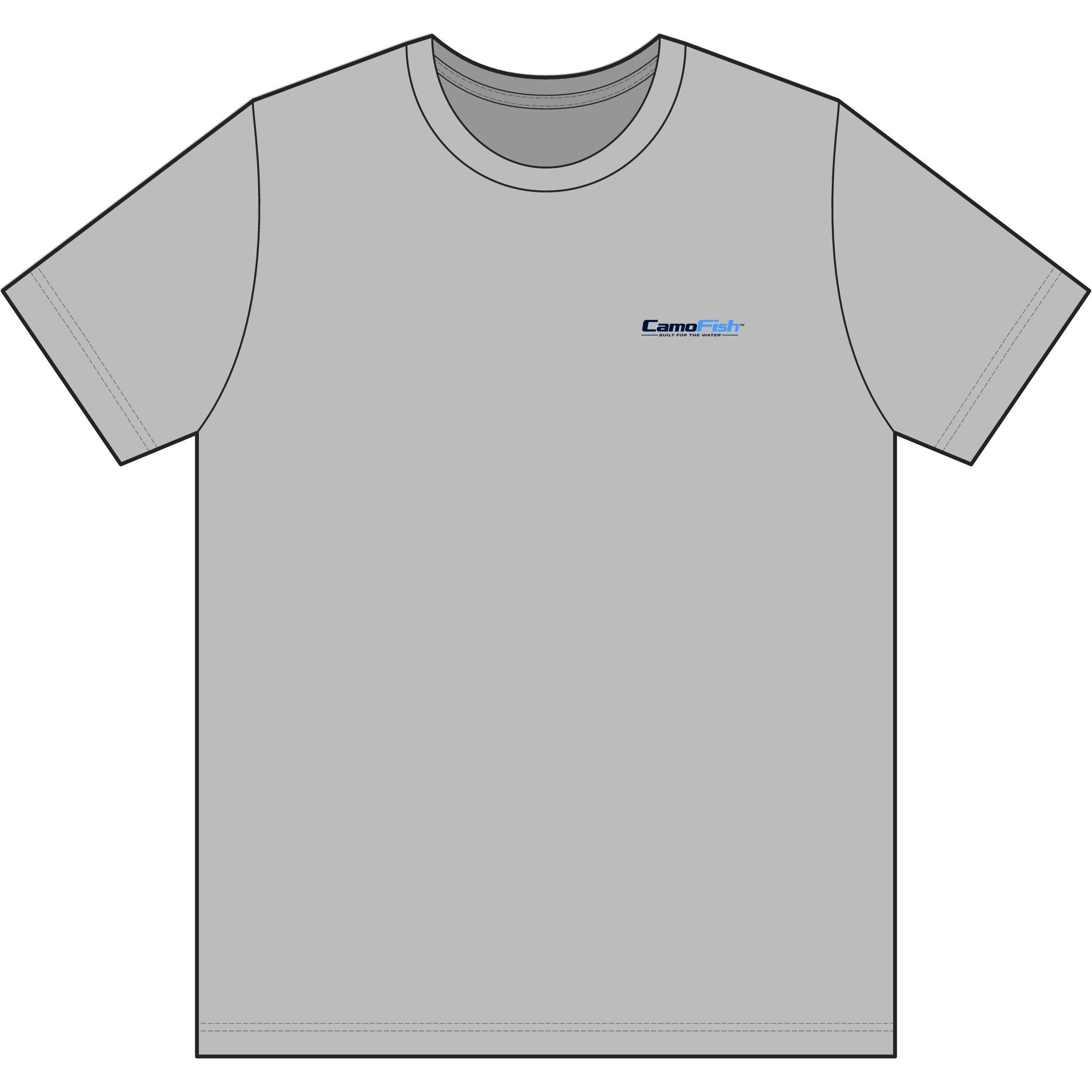 CamoFish Performance Mahi Fishing Tee — Built For The Water Shirt