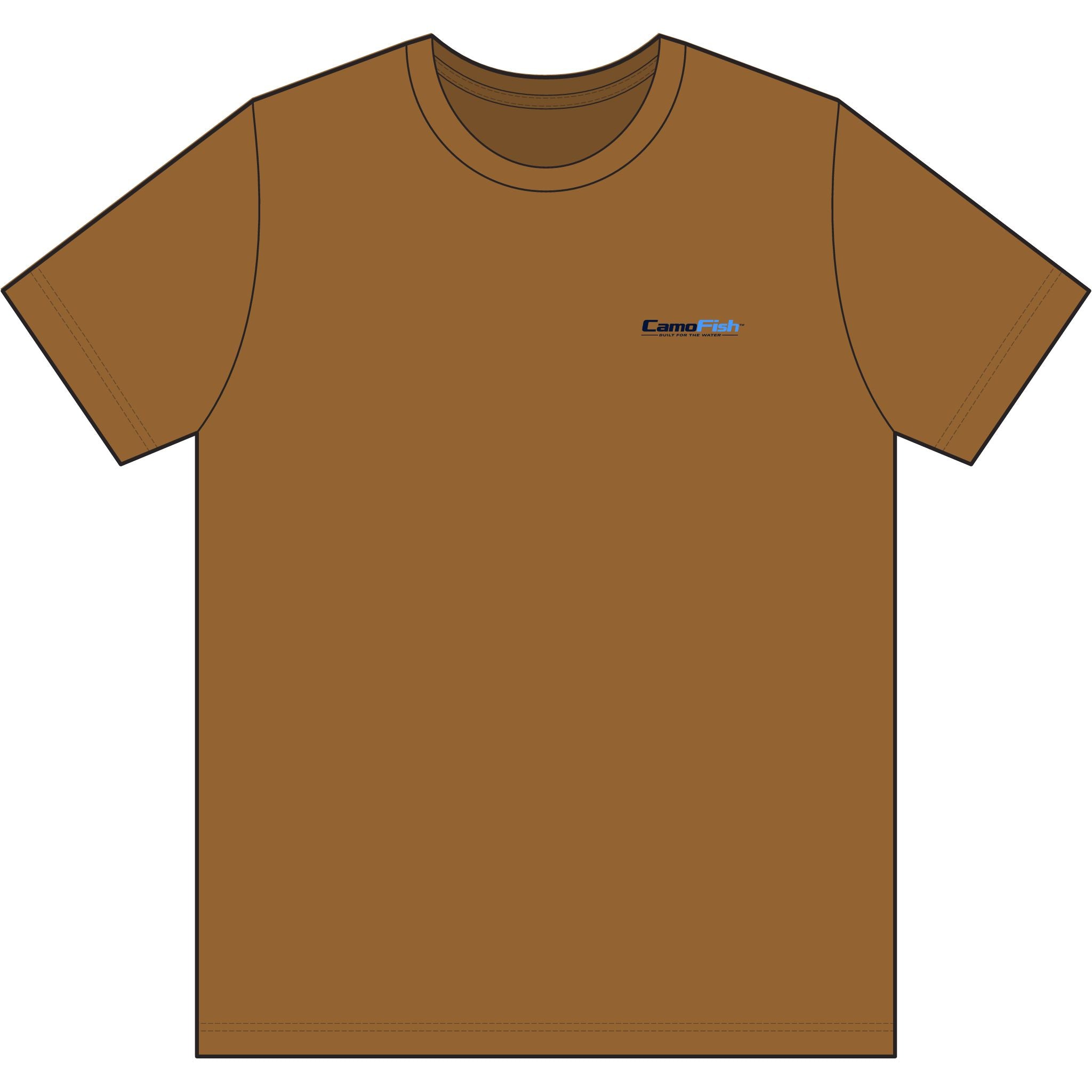 CamoFish Performance Mahi Fishing Tee — Built For The Water Shirt