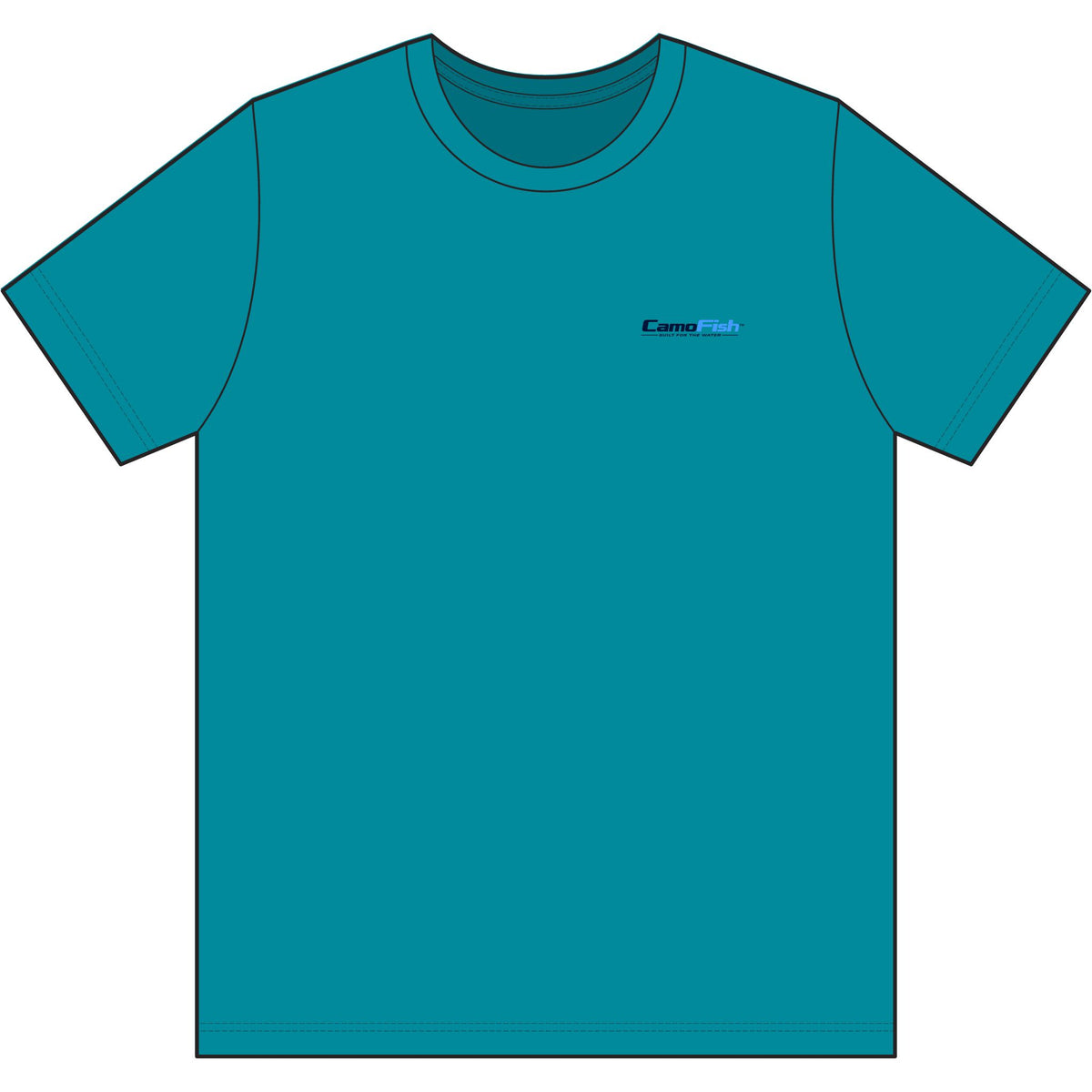CamoFish Fishing Tee — Built For The Water Performance Shirt