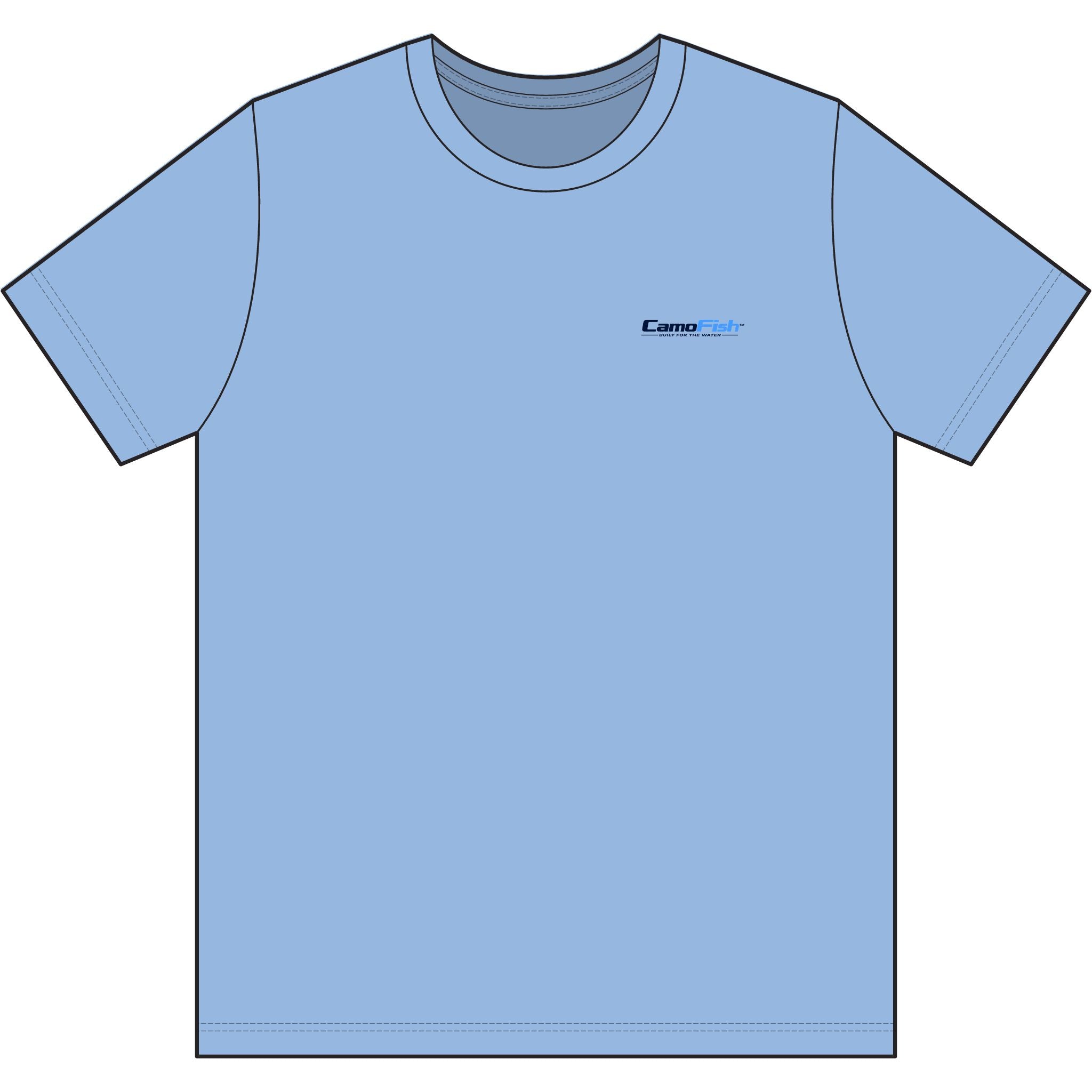 CamoFish Performance Mahi Fishing Tee — Built For The Water Shirt