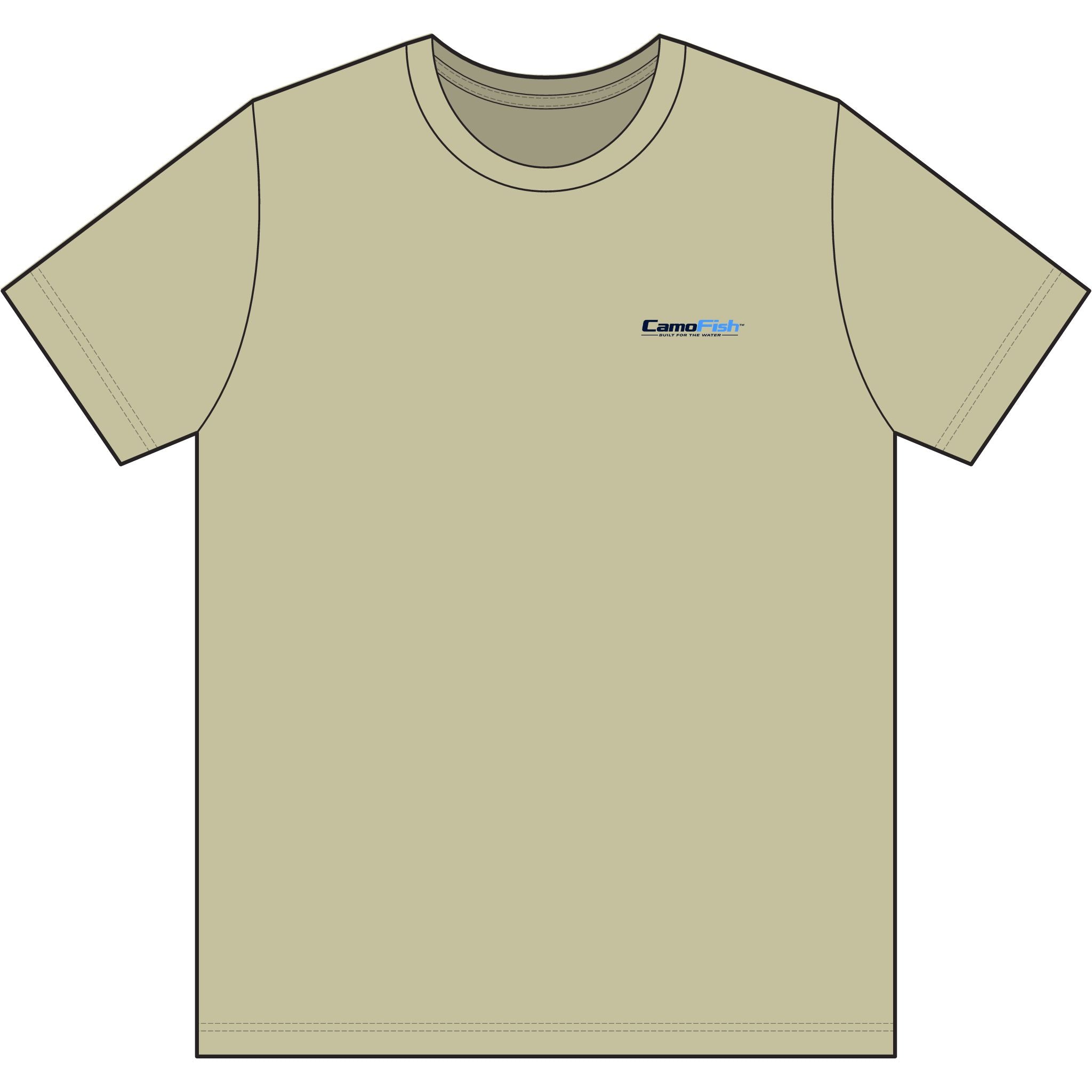 CamoFish Performance Mahi Fishing Tee — Built For The Water Shirt