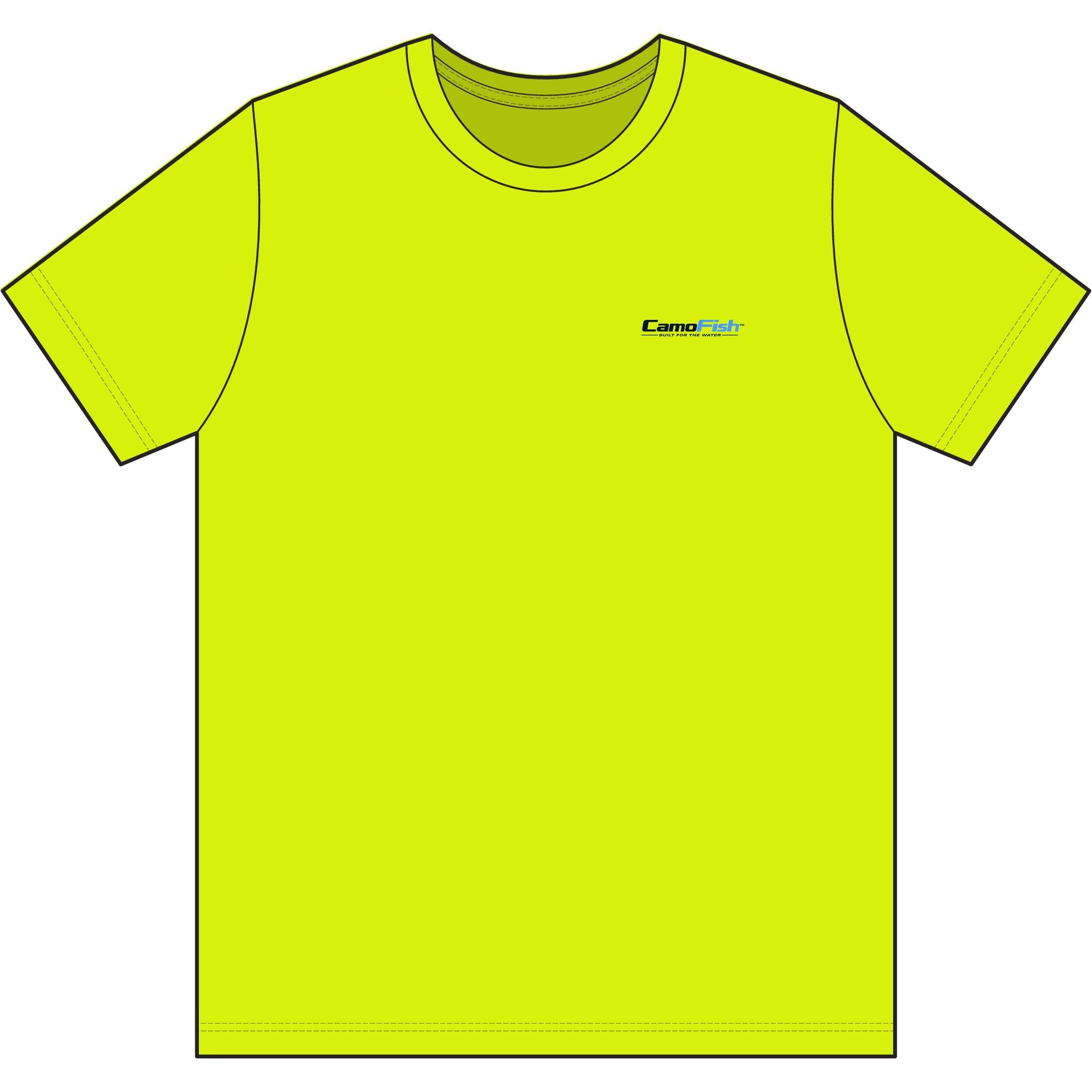 CamoFish Performance Mahi Fishing Tee — Built For The Water Shirt