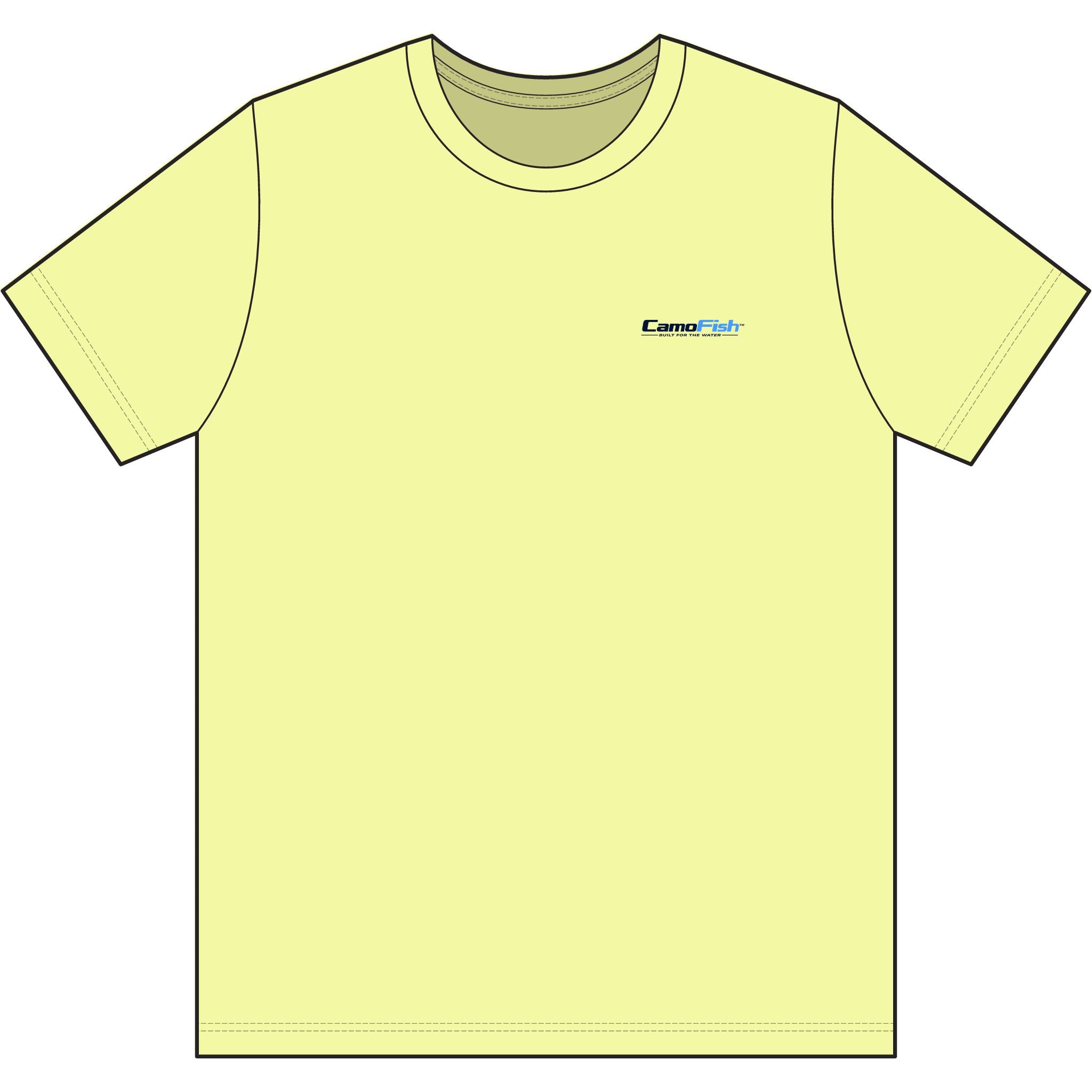 CamoFish Performance Mahi Fishing Tee — Built For The Water Shirt