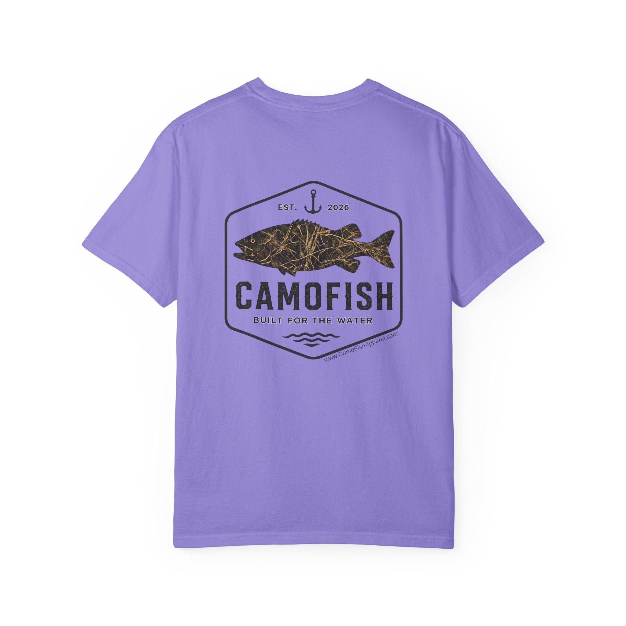 Camo Fishing Tee — Outdoor Gear T-Shirt for Anglers