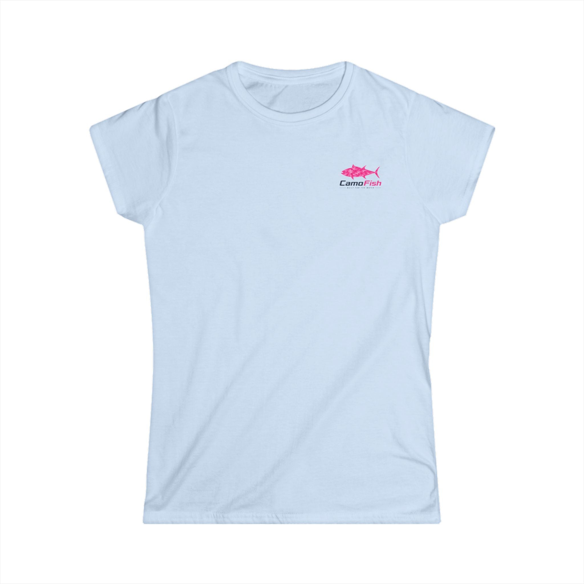 Pink Camo Tuna Women's T-Shirt