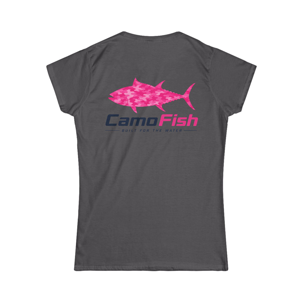 Pink Camo Tuna Women's T-Shirt
