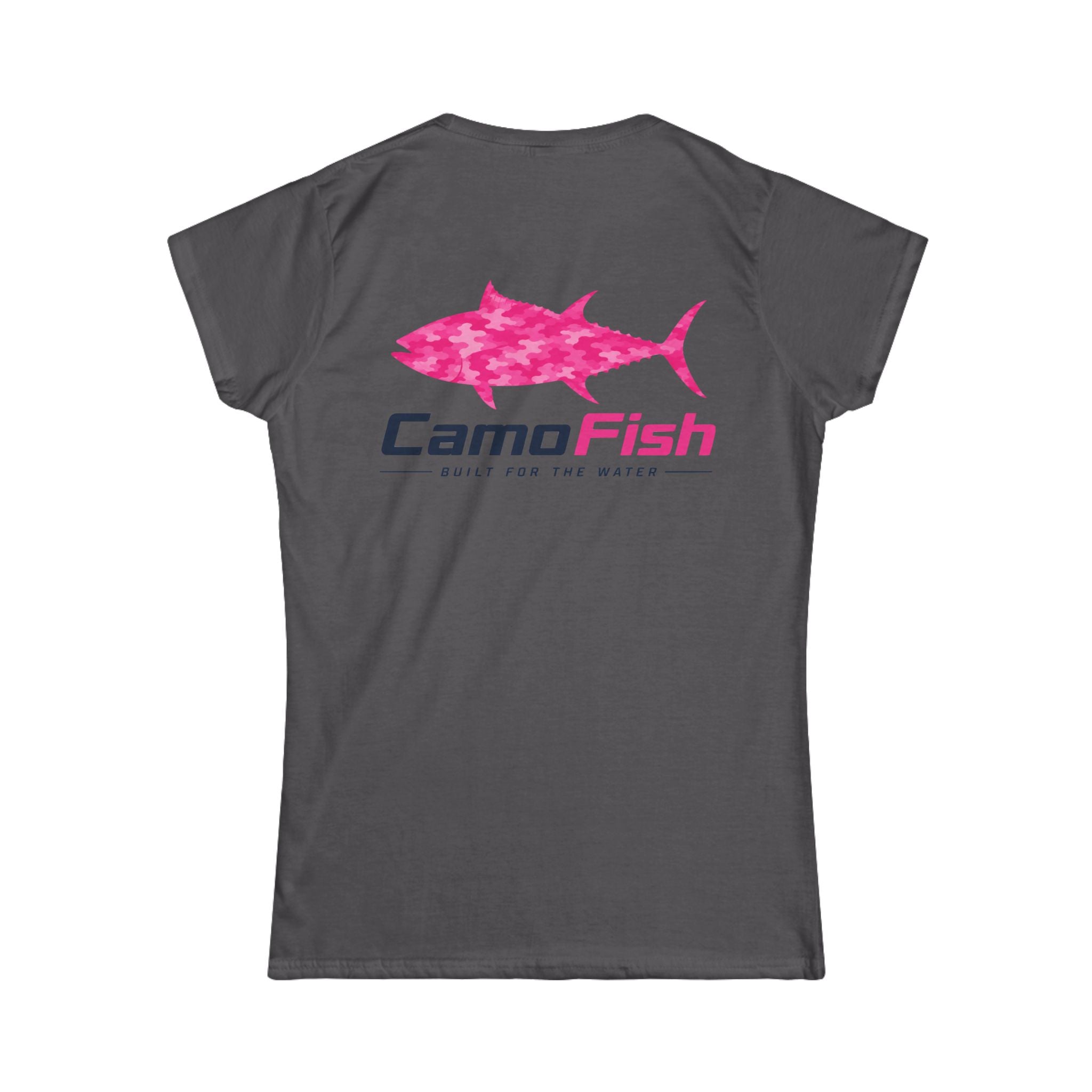 Pink Camo Tuna Women's T-Shirt