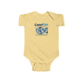 CamoFish Infant Bodysuit – Blue Camo Fish Baby Onesie