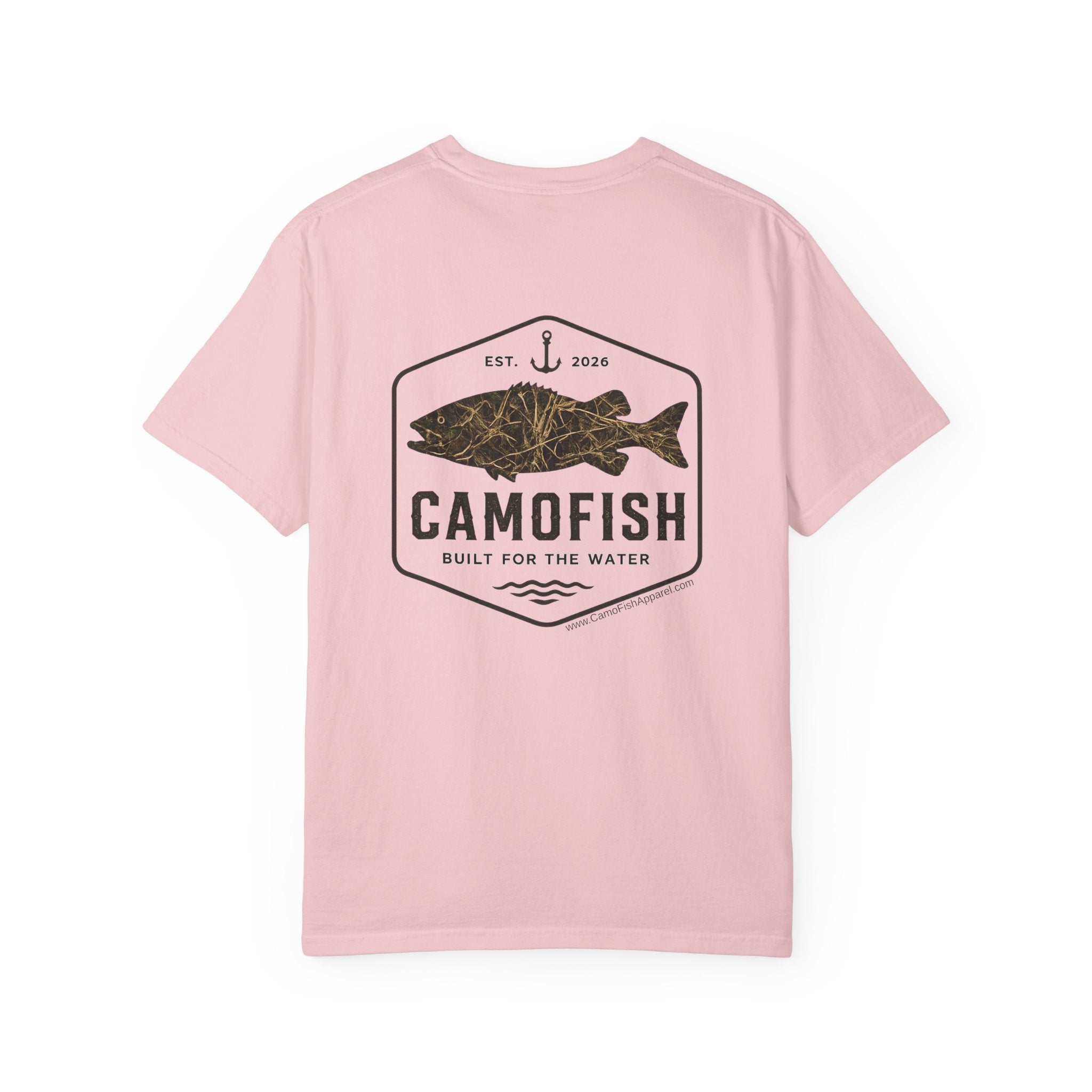 Camo Fishing Tee — Outdoor Gear T-Shirt for Anglers