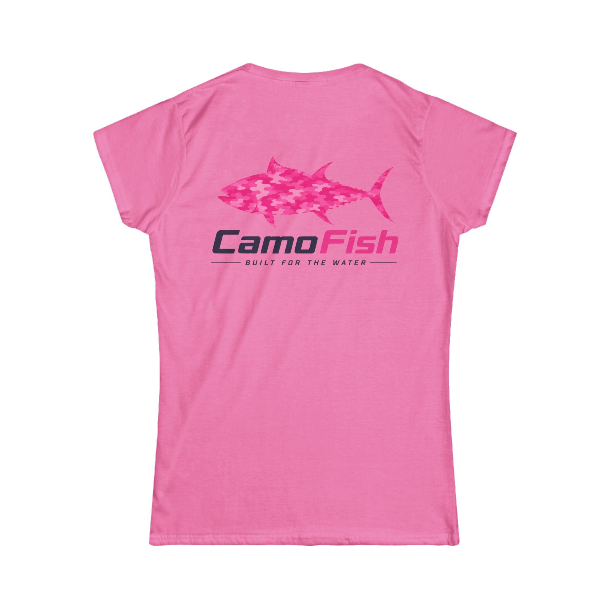 Pink Camo Tuna Women's T-Shirt