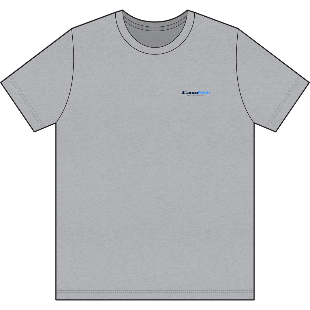 CamoFish Performance Mahi Fishing Tee — Built For The Water Shirt