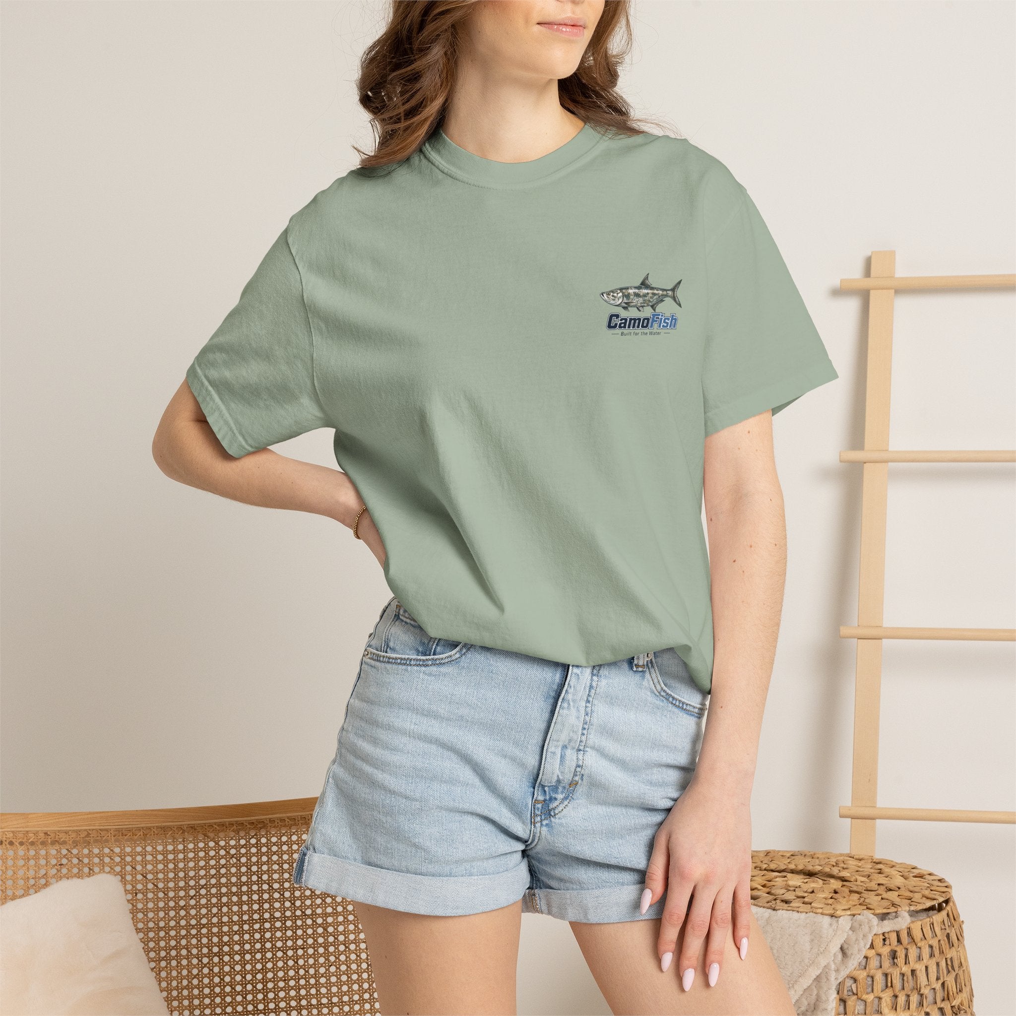 CamoFish Tarpon T-Shirt — CamoFish "Built for the Water" Graphic Tee