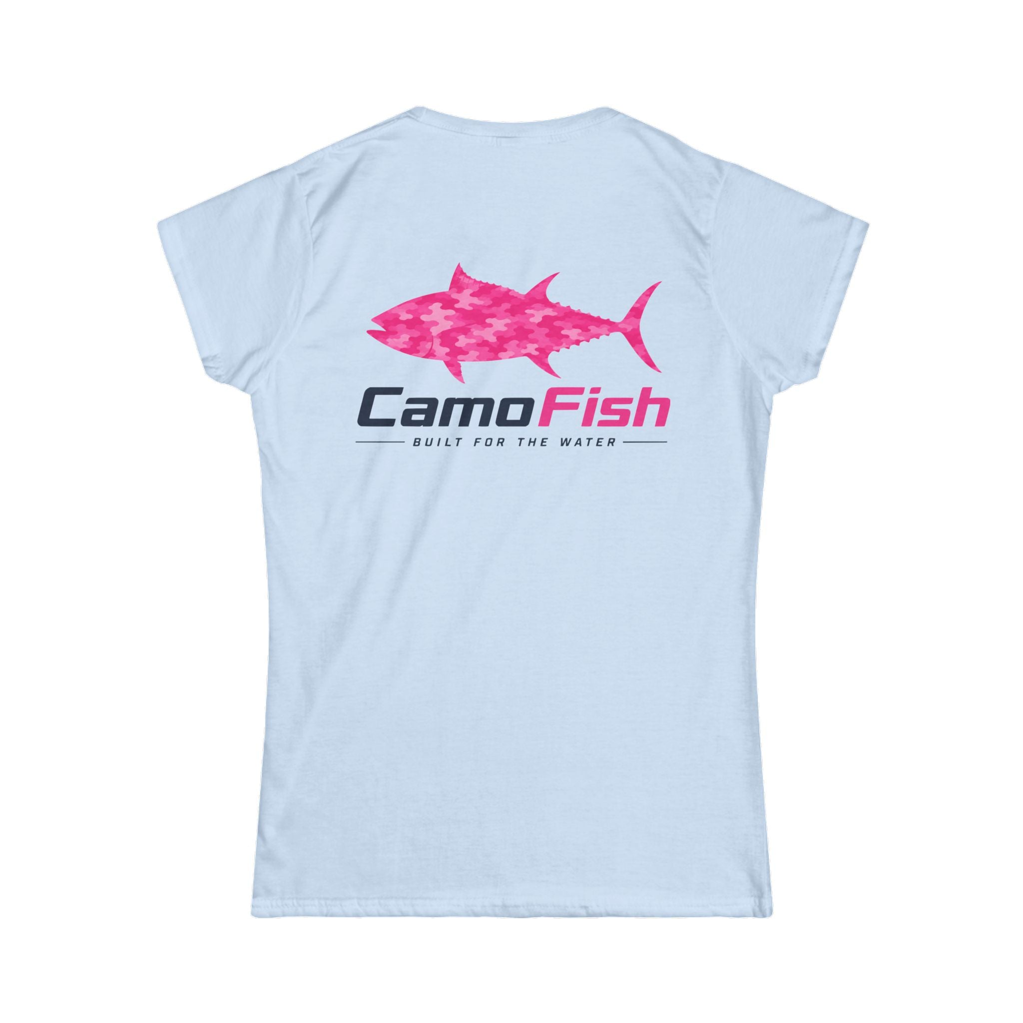 Pink Camo Tuna Women's T-Shirt