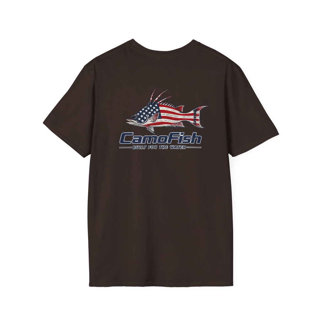 Patriotic Hogfish Tee