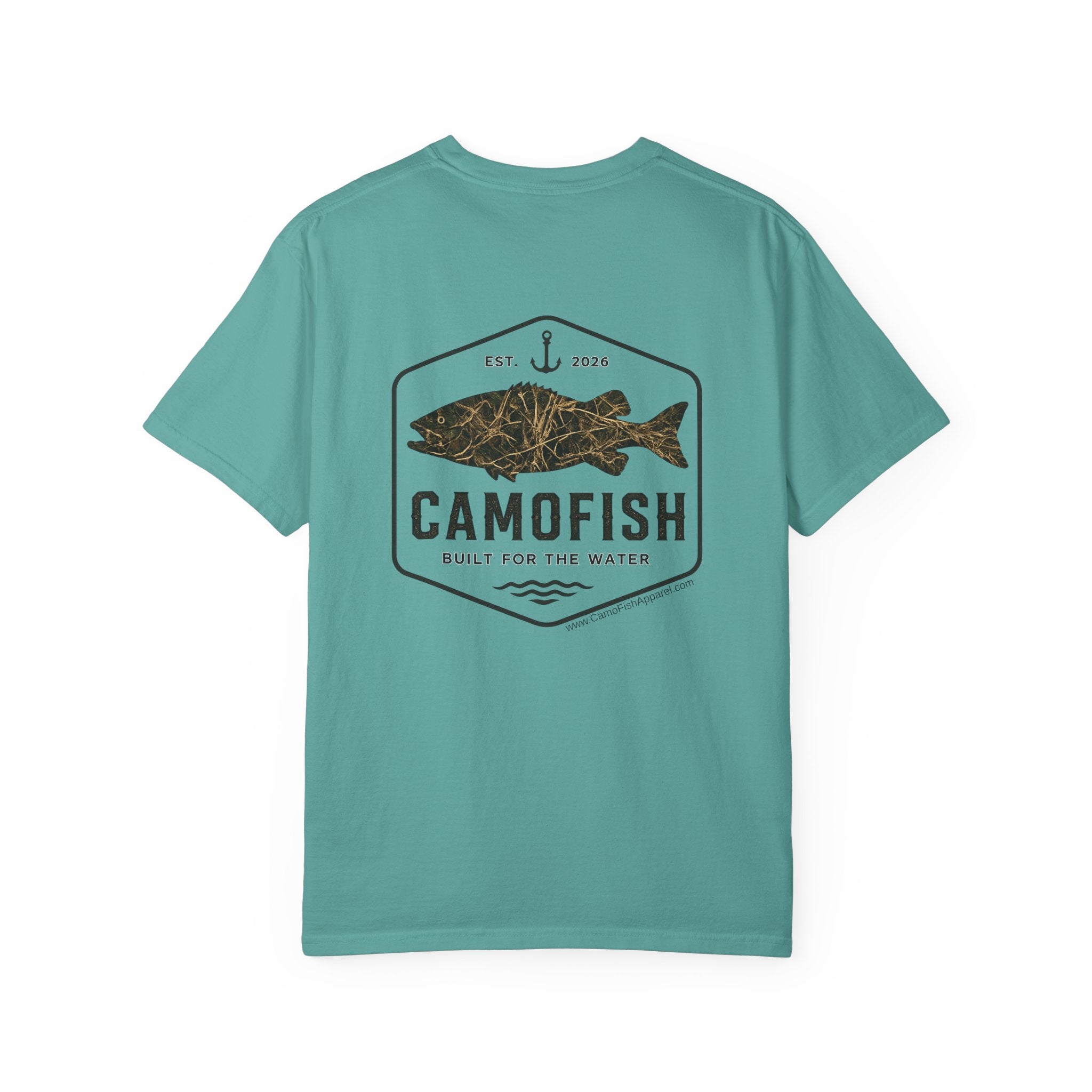 Camo Fishing Tee — Outdoor Gear T-Shirt for Anglers