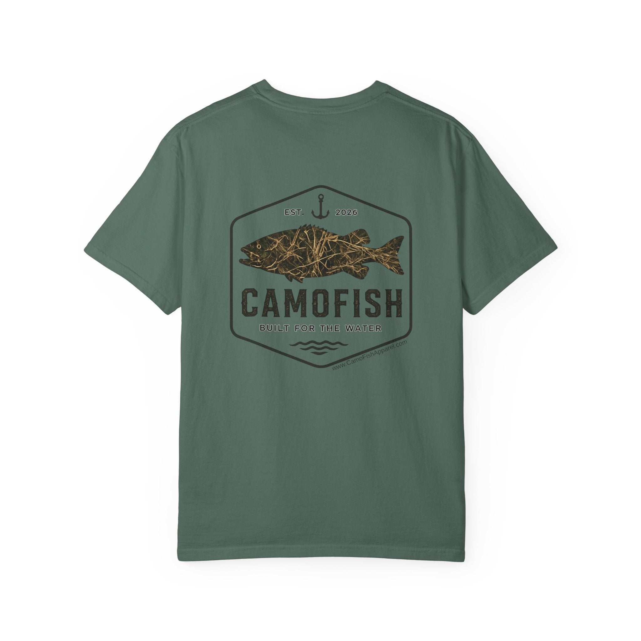 Camo Fishing Tee — Outdoor Gear T-Shirt for Anglers
