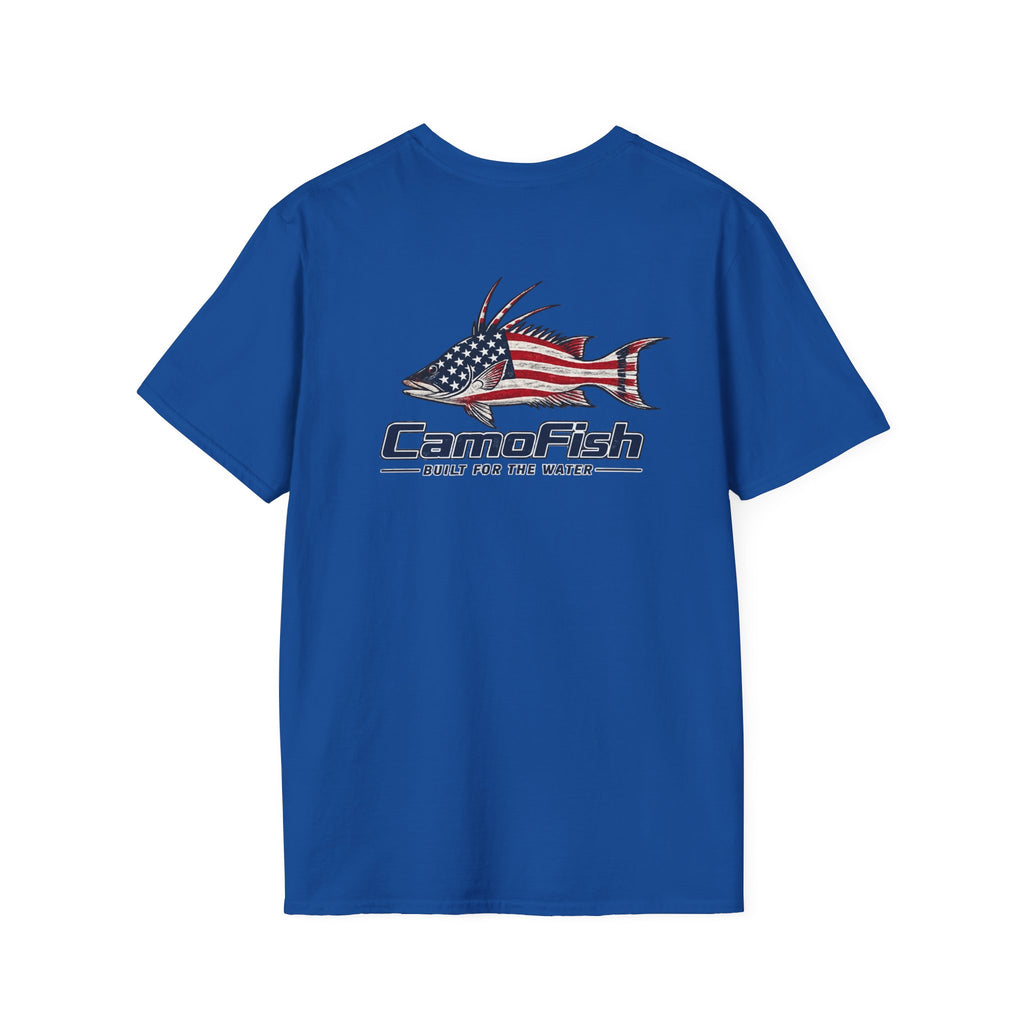 Patriotic Hogfish Tee