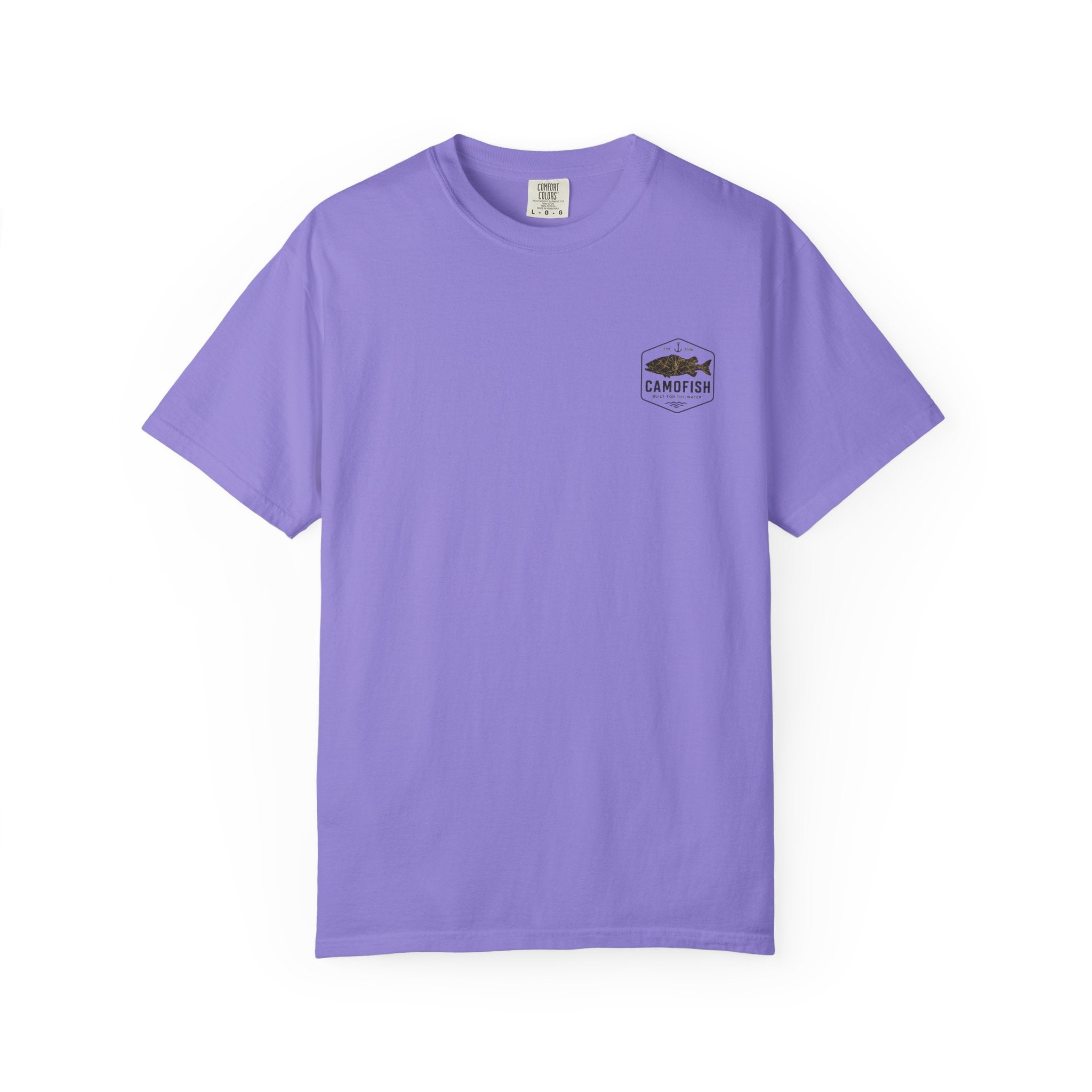 Camo Fishing Tee — Outdoor Gear T-Shirt for Anglers